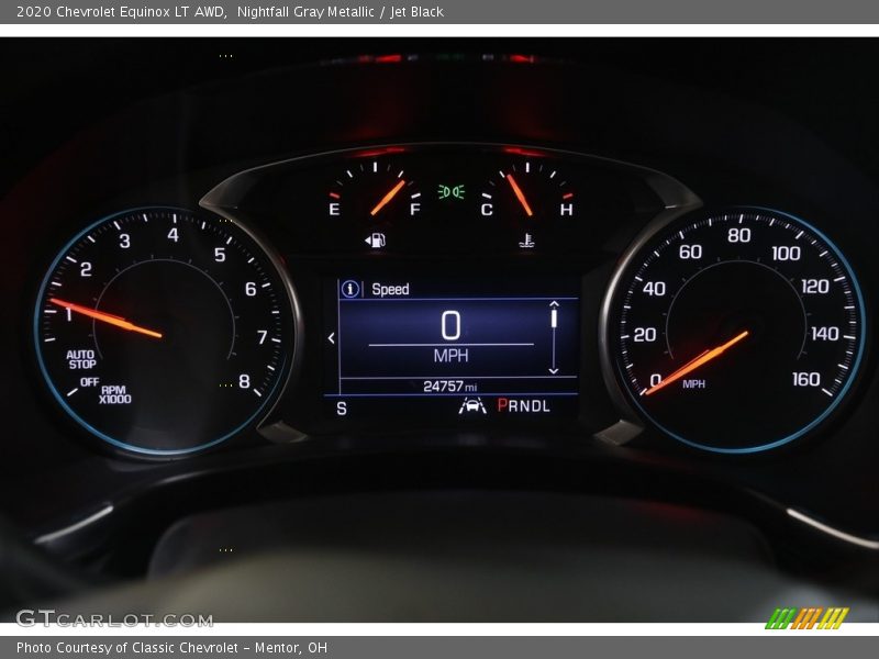 Nightfall Gray Metallic / Jet Black 2020 Chevrolet Equinox LT AWD