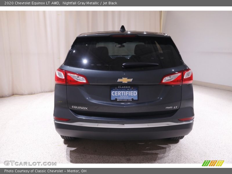 Nightfall Gray Metallic / Jet Black 2020 Chevrolet Equinox LT AWD