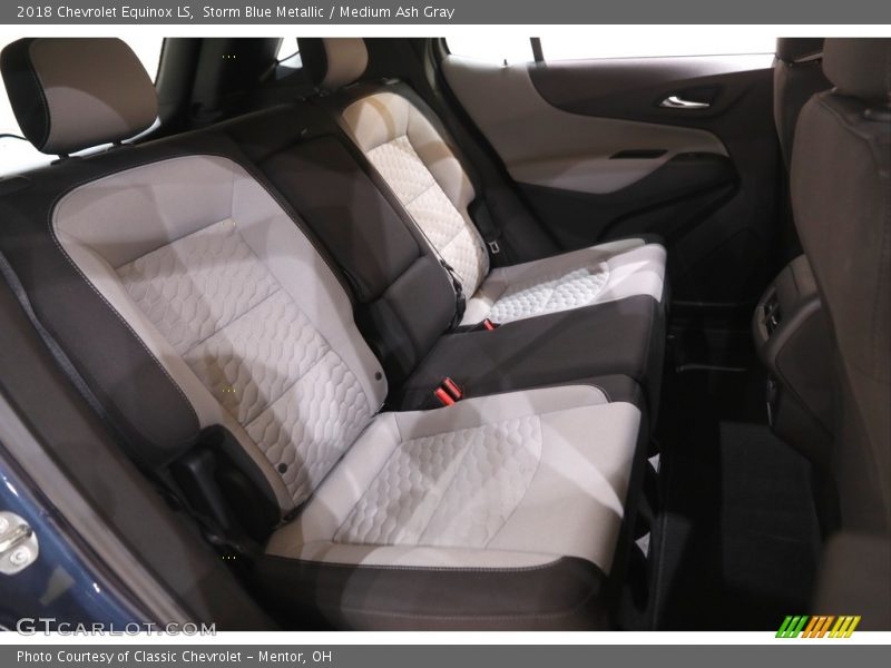Storm Blue Metallic / Medium Ash Gray 2018 Chevrolet Equinox LS