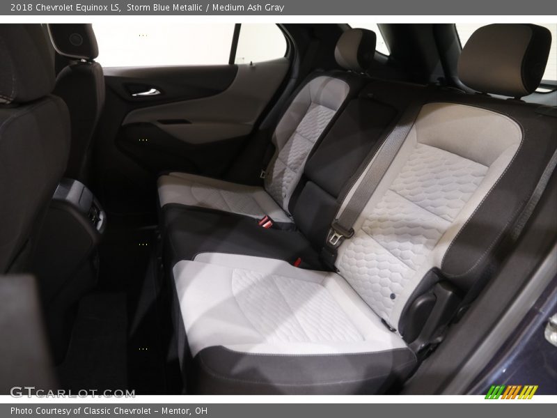 Storm Blue Metallic / Medium Ash Gray 2018 Chevrolet Equinox LS