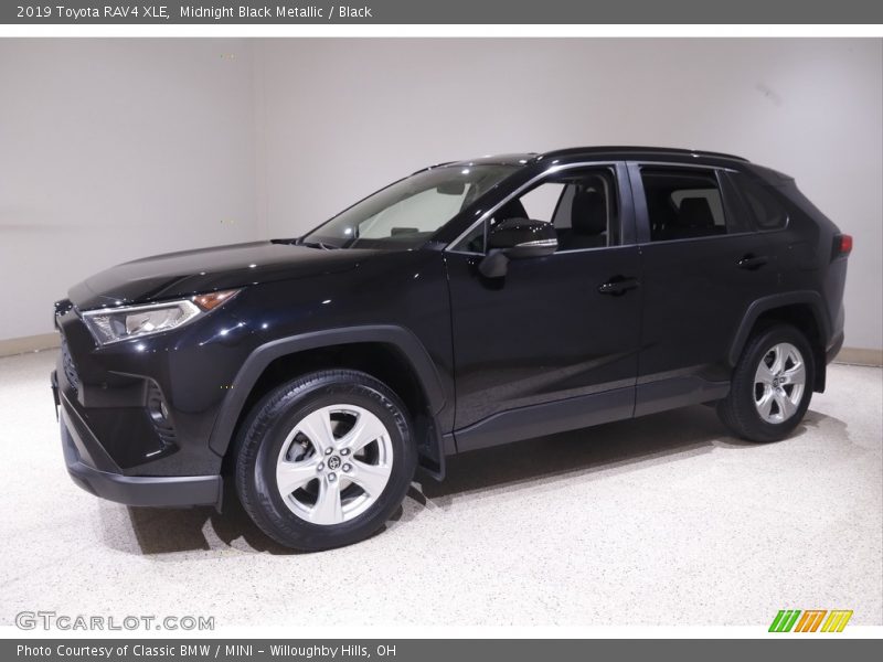 Midnight Black Metallic / Black 2019 Toyota RAV4 XLE