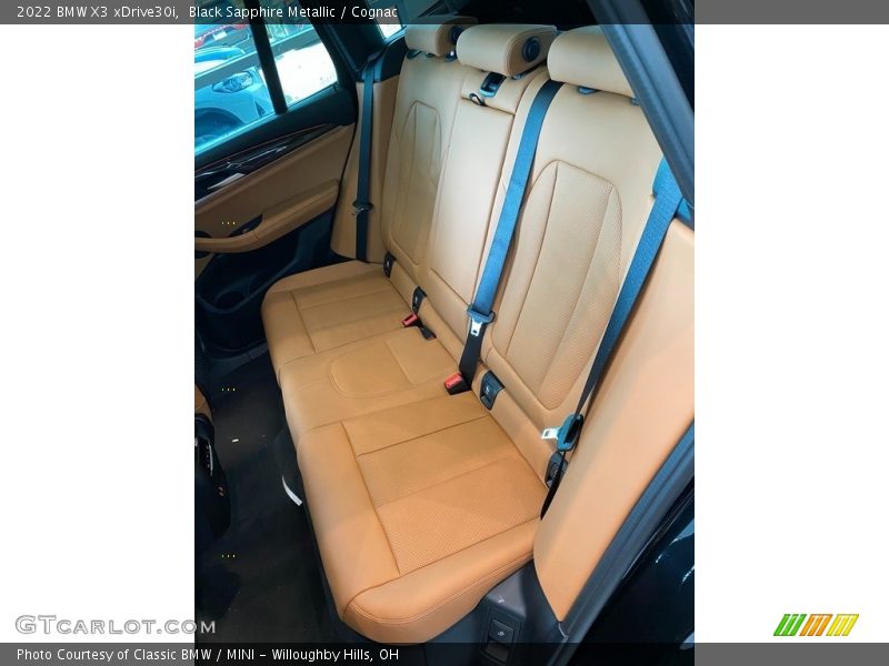 Rear Seat of 2022 X3 xDrive30i