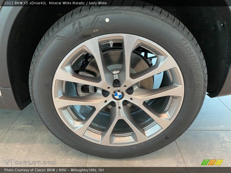  2022 X5 xDrive40i Wheel