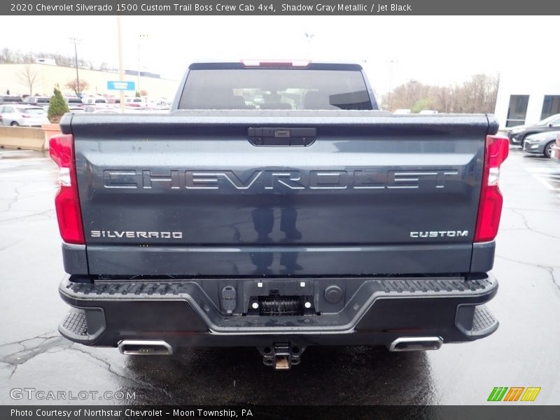 Shadow Gray Metallic / Jet Black 2020 Chevrolet Silverado 1500 Custom Trail Boss Crew Cab 4x4