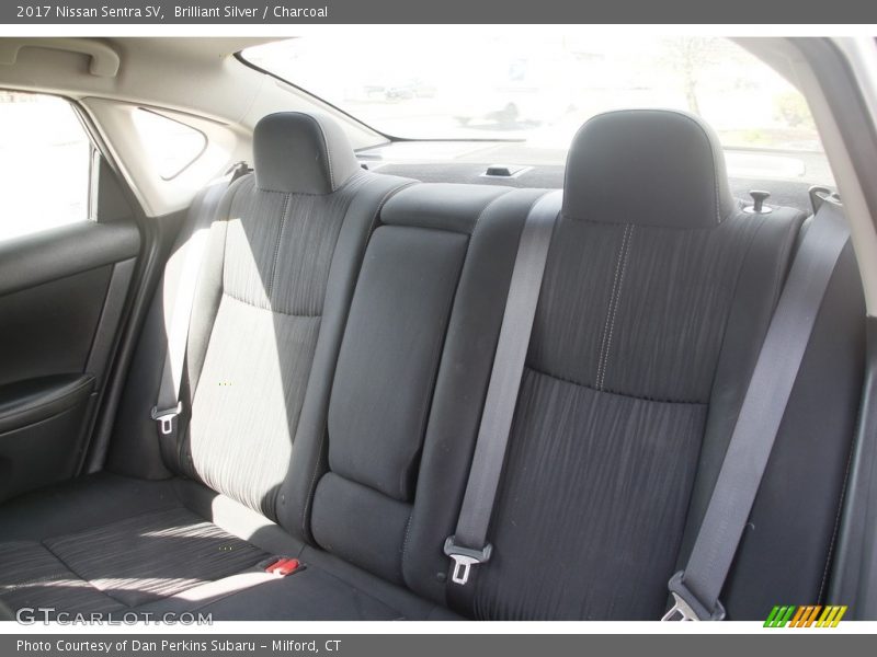 Brilliant Silver / Charcoal 2017 Nissan Sentra SV