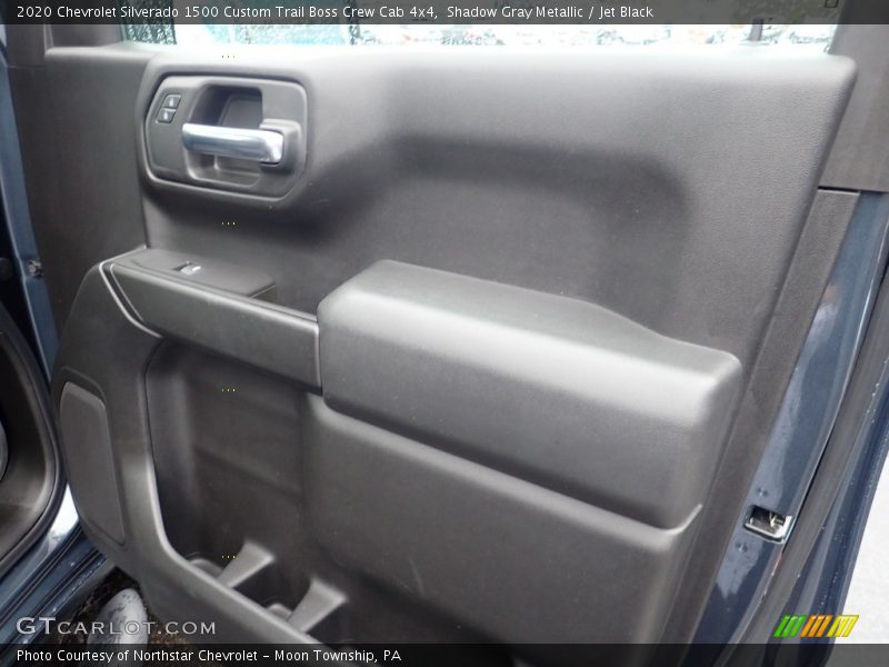 Shadow Gray Metallic / Jet Black 2020 Chevrolet Silverado 1500 Custom Trail Boss Crew Cab 4x4