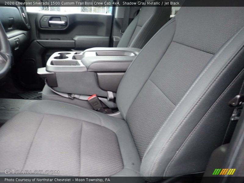 Shadow Gray Metallic / Jet Black 2020 Chevrolet Silverado 1500 Custom Trail Boss Crew Cab 4x4
