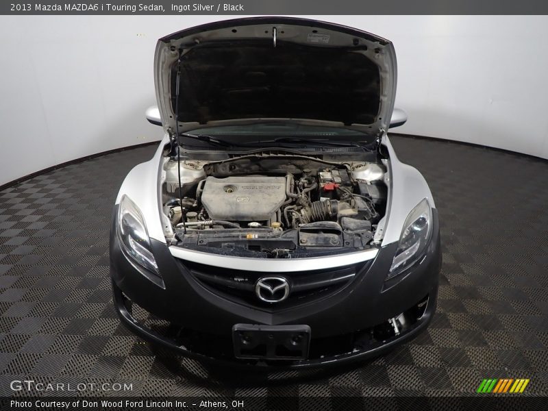 Ingot Silver / Black 2013 Mazda MAZDA6 i Touring Sedan