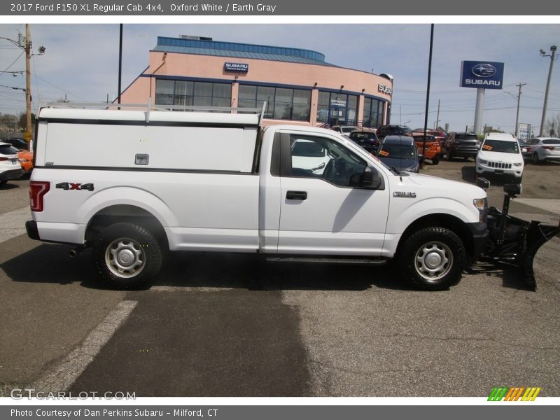 Oxford White / Earth Gray 2017 Ford F150 XL Regular Cab 4x4