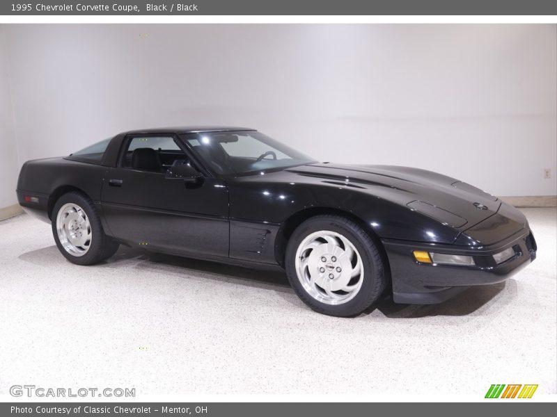 Black / Black 1995 Chevrolet Corvette Coupe