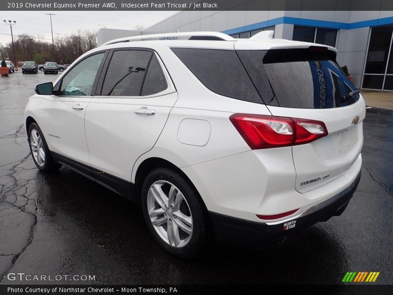 Iridescent Pearl Tricoat / Jet Black 2019 Chevrolet Equinox Premier AWD