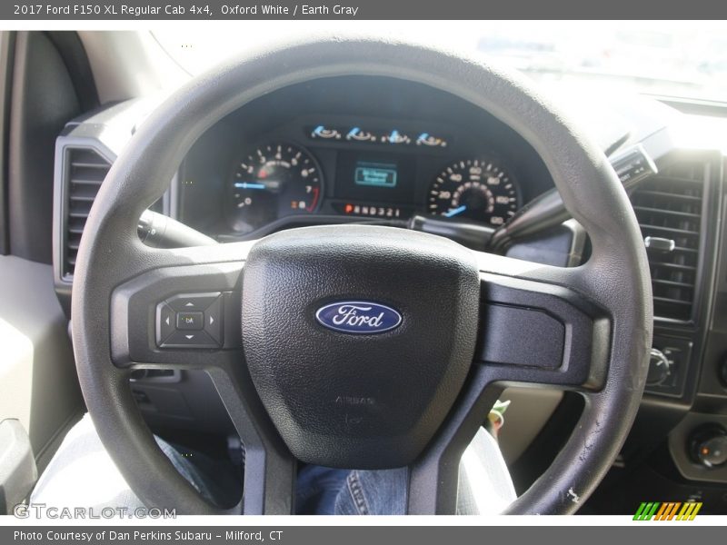 Oxford White / Earth Gray 2017 Ford F150 XL Regular Cab 4x4