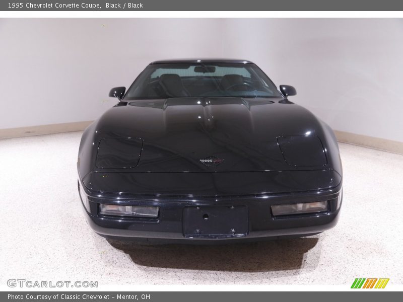 Black / Black 1995 Chevrolet Corvette Coupe