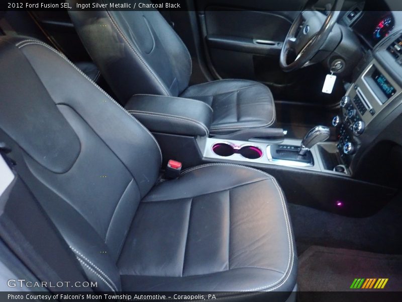 Ingot Silver Metallic / Charcoal Black 2012 Ford Fusion SEL