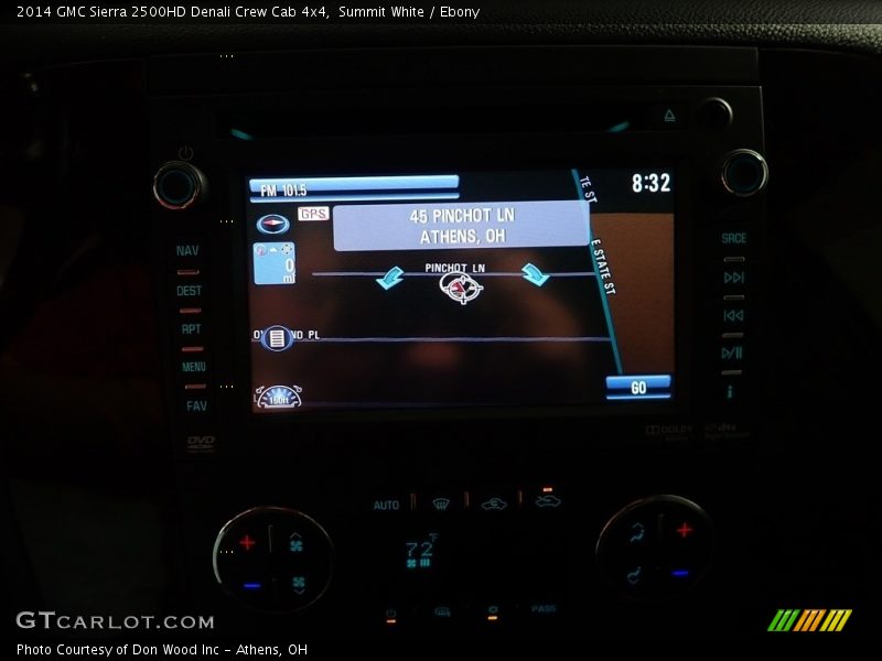 Summit White / Ebony 2014 GMC Sierra 2500HD Denali Crew Cab 4x4