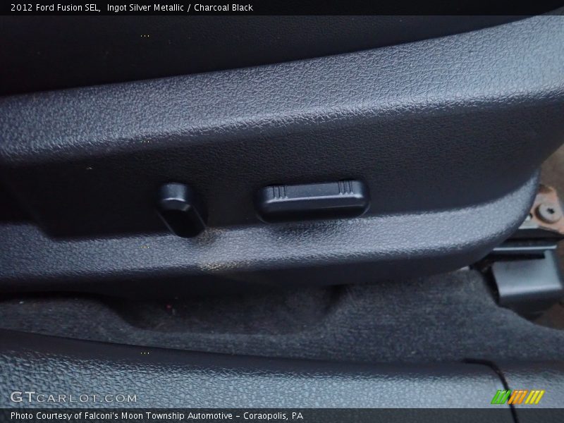 Ingot Silver Metallic / Charcoal Black 2012 Ford Fusion SEL