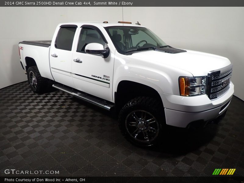 Summit White / Ebony 2014 GMC Sierra 2500HD Denali Crew Cab 4x4