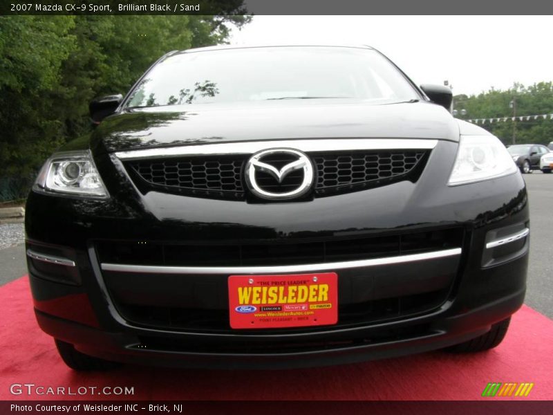 Brilliant Black / Sand 2007 Mazda CX-9 Sport