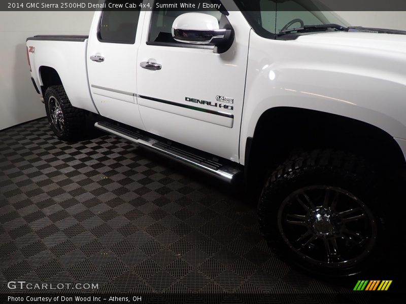 Summit White / Ebony 2014 GMC Sierra 2500HD Denali Crew Cab 4x4