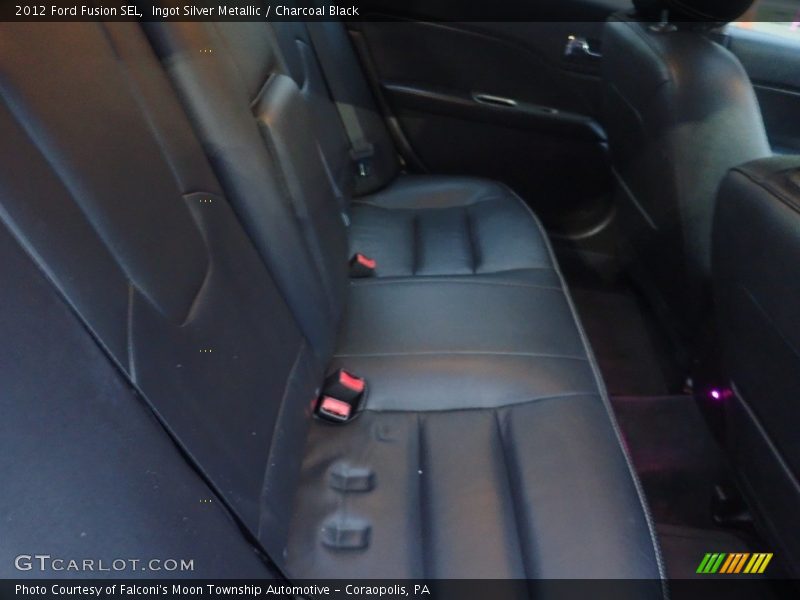 Ingot Silver Metallic / Charcoal Black 2012 Ford Fusion SEL