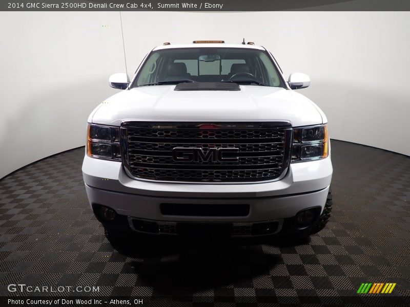 Summit White / Ebony 2014 GMC Sierra 2500HD Denali Crew Cab 4x4