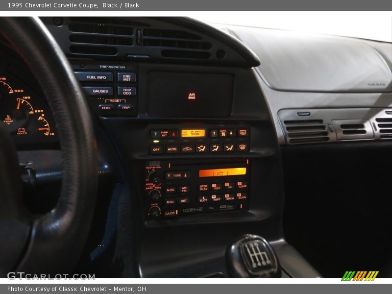 Black / Black 1995 Chevrolet Corvette Coupe