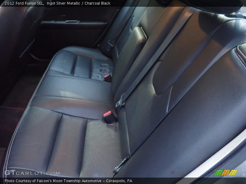 Ingot Silver Metallic / Charcoal Black 2012 Ford Fusion SEL