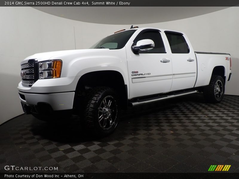Summit White / Ebony 2014 GMC Sierra 2500HD Denali Crew Cab 4x4
