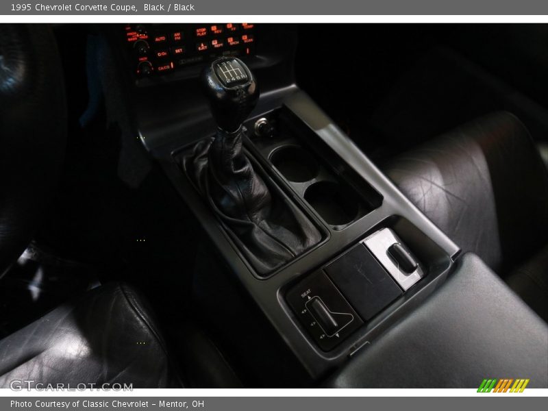 Black / Black 1995 Chevrolet Corvette Coupe