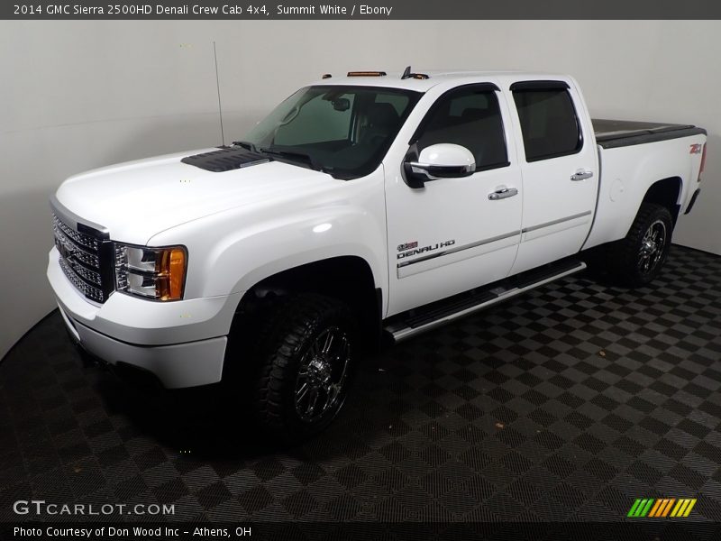 Summit White / Ebony 2014 GMC Sierra 2500HD Denali Crew Cab 4x4