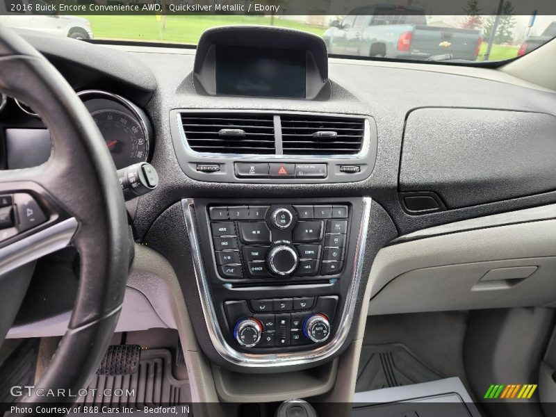Quicksilver Metallic / Ebony 2016 Buick Encore Convenience AWD