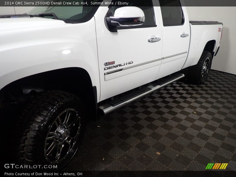 Summit White / Ebony 2014 GMC Sierra 2500HD Denali Crew Cab 4x4