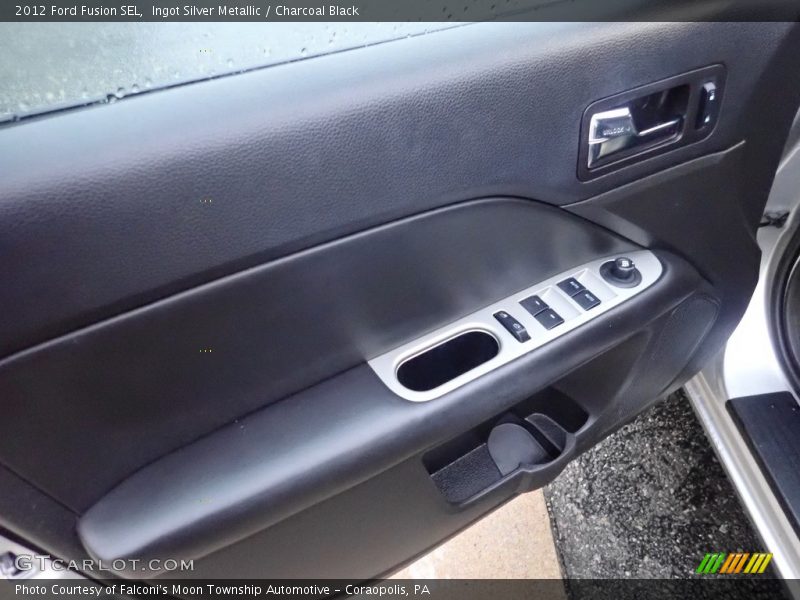 Ingot Silver Metallic / Charcoal Black 2012 Ford Fusion SEL