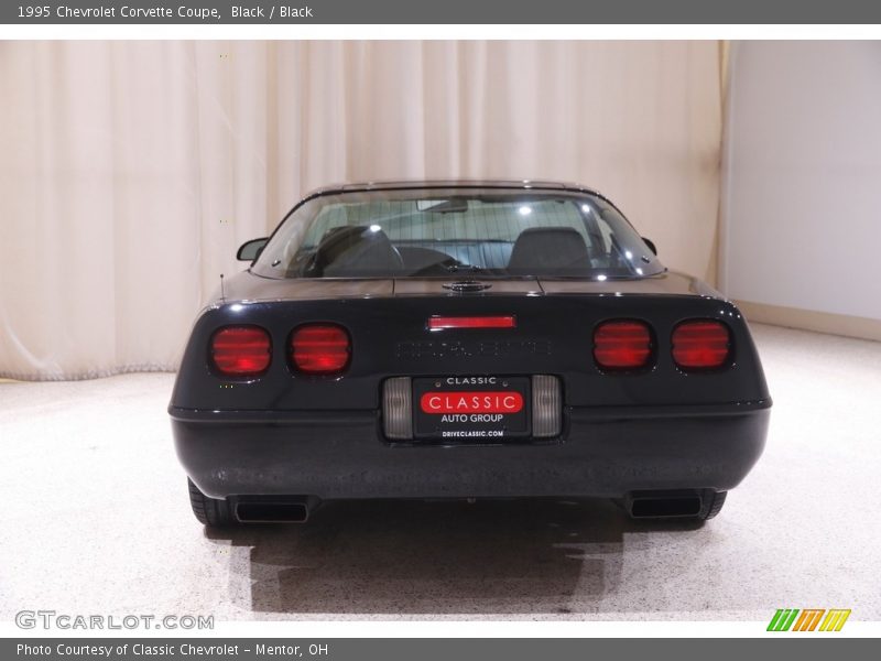 Black / Black 1995 Chevrolet Corvette Coupe