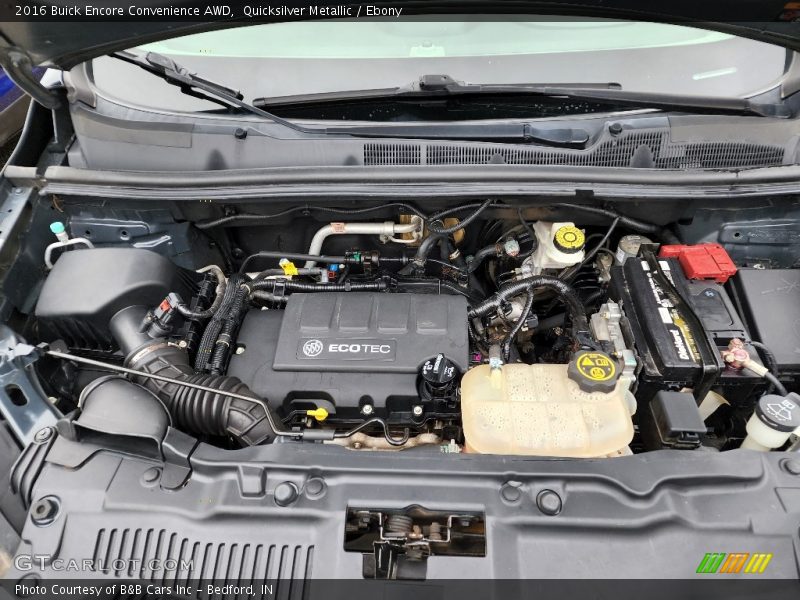 Quicksilver Metallic / Ebony 2016 Buick Encore Convenience AWD
