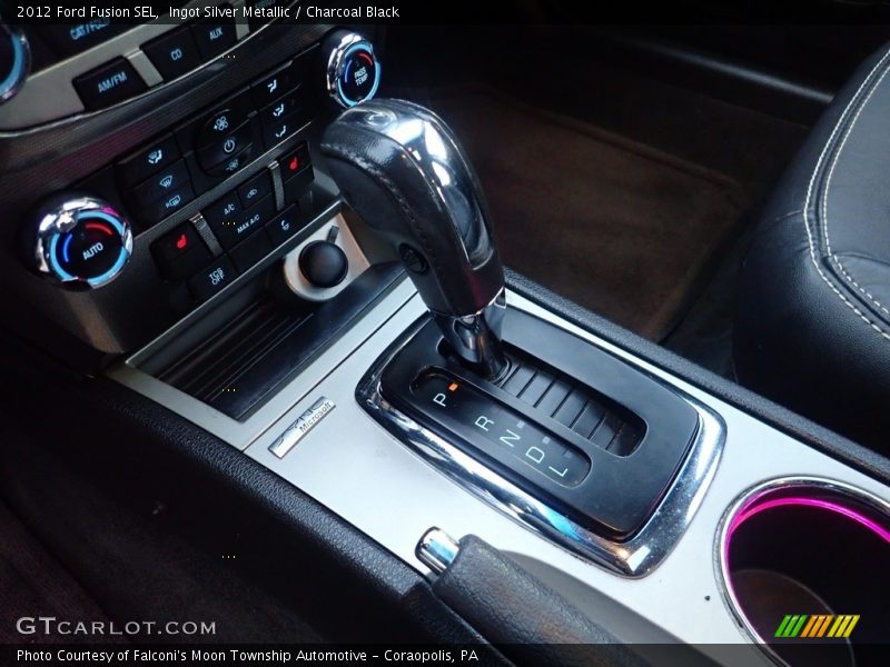 Ingot Silver Metallic / Charcoal Black 2012 Ford Fusion SEL
