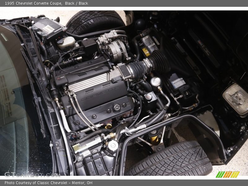 Black / Black 1995 Chevrolet Corvette Coupe