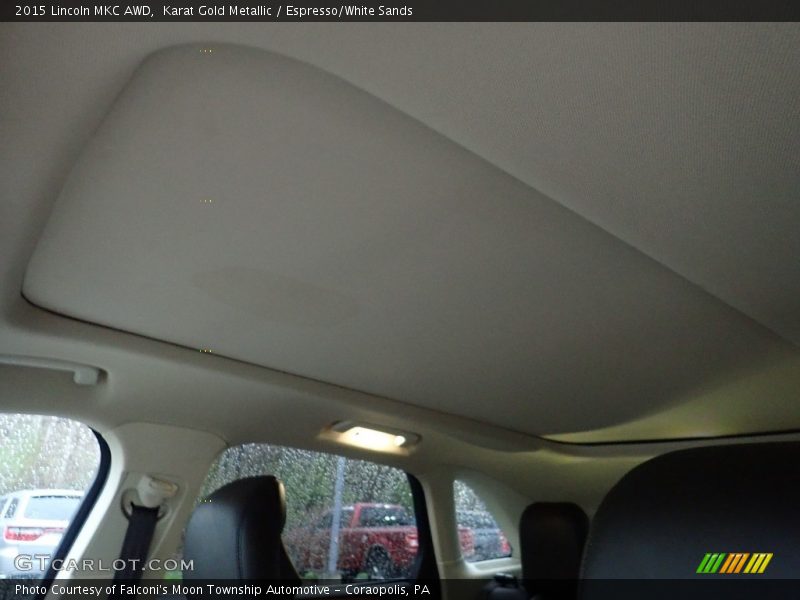 Karat Gold Metallic / Espresso/White Sands 2015 Lincoln MKC AWD