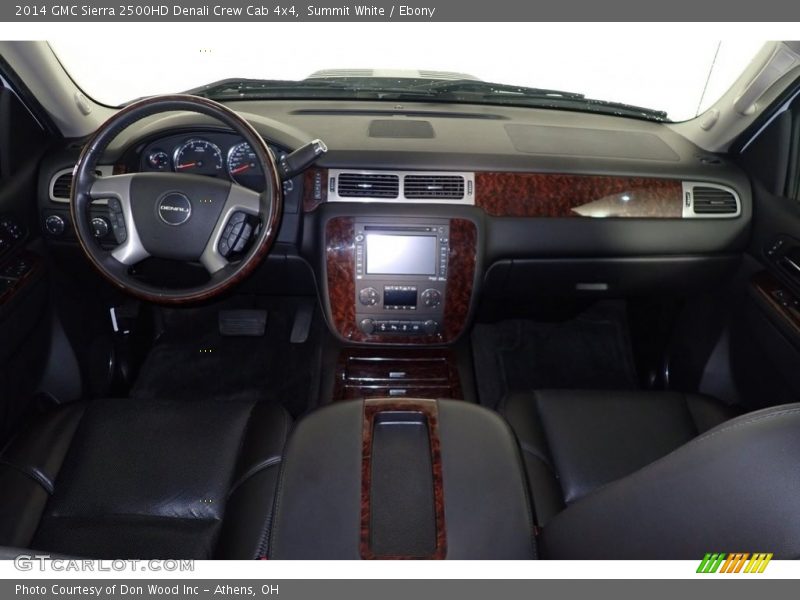 Summit White / Ebony 2014 GMC Sierra 2500HD Denali Crew Cab 4x4