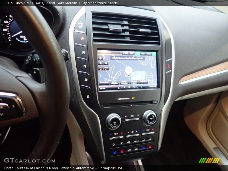 Karat Gold Metallic / Espresso/White Sands 2015 Lincoln MKC AWD