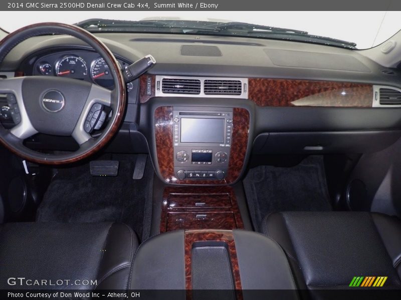 Summit White / Ebony 2014 GMC Sierra 2500HD Denali Crew Cab 4x4