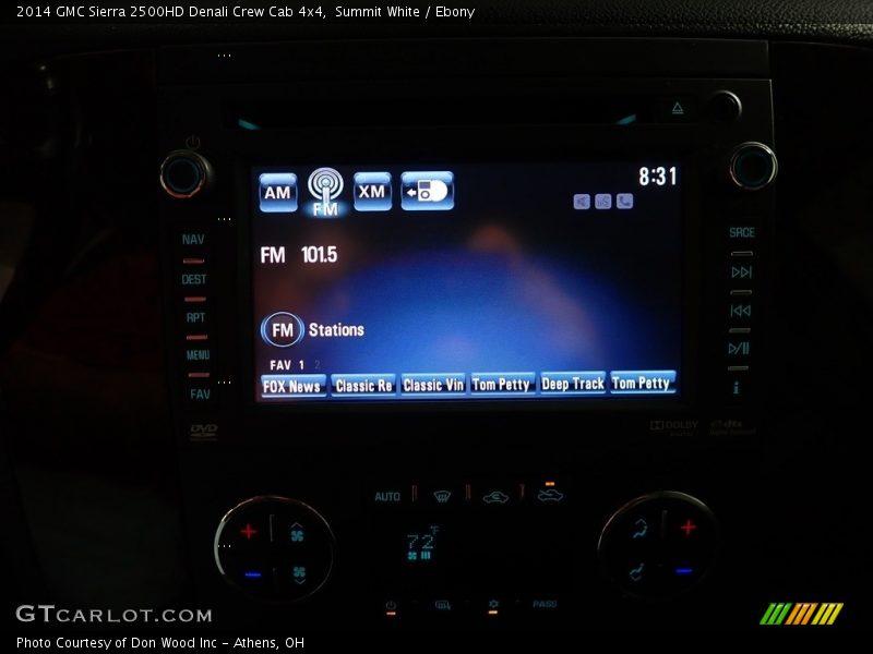 Summit White / Ebony 2014 GMC Sierra 2500HD Denali Crew Cab 4x4