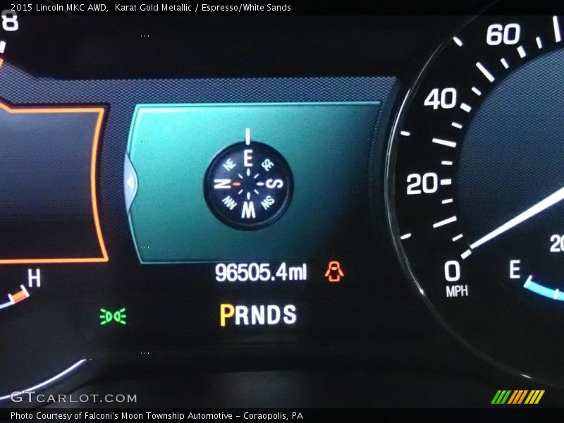 Karat Gold Metallic / Espresso/White Sands 2015 Lincoln MKC AWD