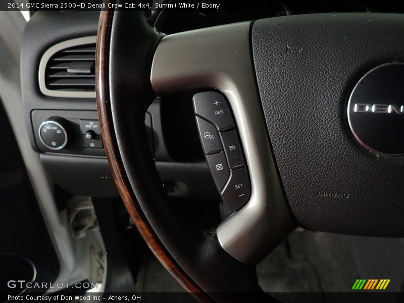 Summit White / Ebony 2014 GMC Sierra 2500HD Denali Crew Cab 4x4