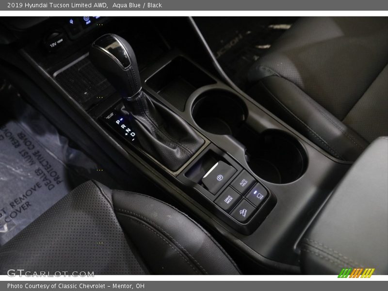 Aqua Blue / Black 2019 Hyundai Tucson Limited AWD