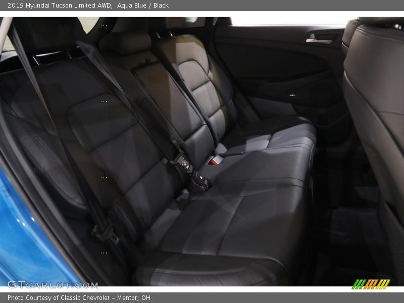 Aqua Blue / Black 2019 Hyundai Tucson Limited AWD