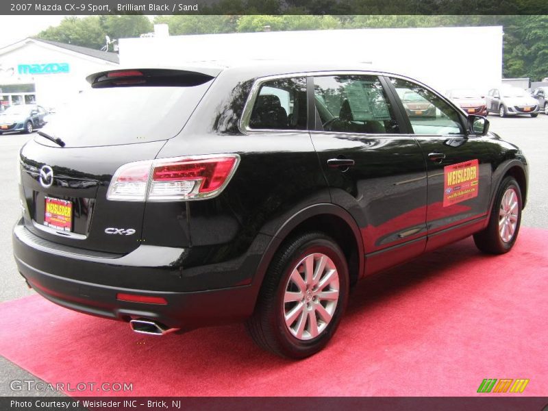 Brilliant Black / Sand 2007 Mazda CX-9 Sport