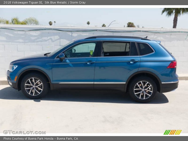  2018 Tiguan SE Silk Blue Metallic