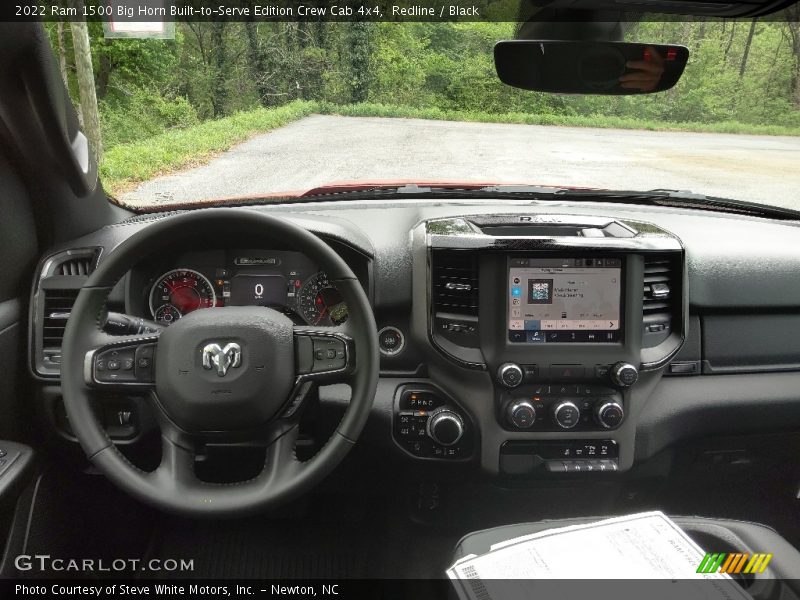 Dashboard of 2022 1500 Big Horn Built-to-Serve Edition Crew Cab 4x4