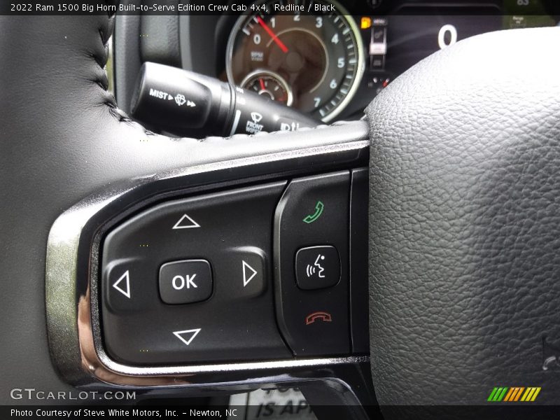 2022 1500 Big Horn Built-to-Serve Edition Crew Cab 4x4 Steering Wheel